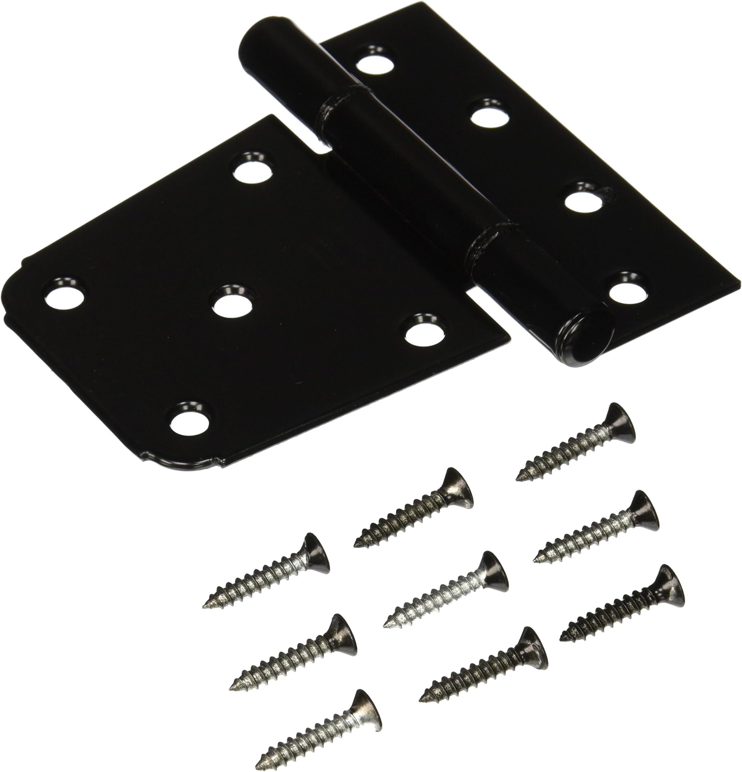 Stanley Heavy Duty T-Hinge 3.5 Inch - Black Finish For Gates, Barn Doors & Sheds