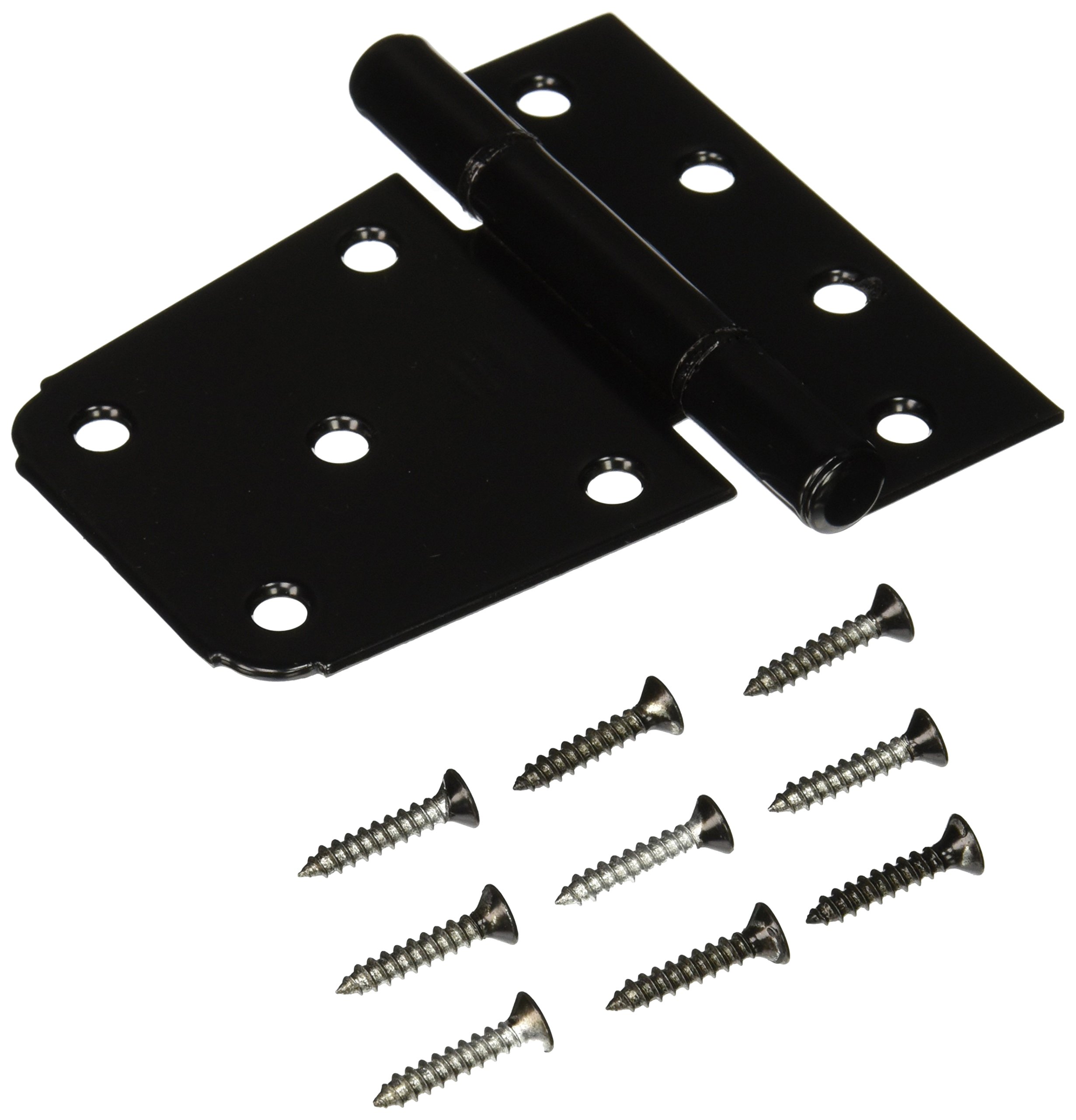 Stanley Hardware S172-200 SP908.5 LIFESPAN® Heavy T Hinge in Black, 3-1/2"