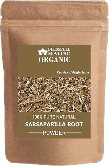 Blessfull Healing Organic Sarsaparilla Root Powder 100% Pure Natural 100 Gram / 3.52 oz