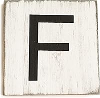 Vista 44 de Stiles Letras en Azulejos, Decoración de Pared, Letras de Crucigrama de Madera para Sala de Estar, Comedor, Cocina o Dormitorio, Letreros Familiares