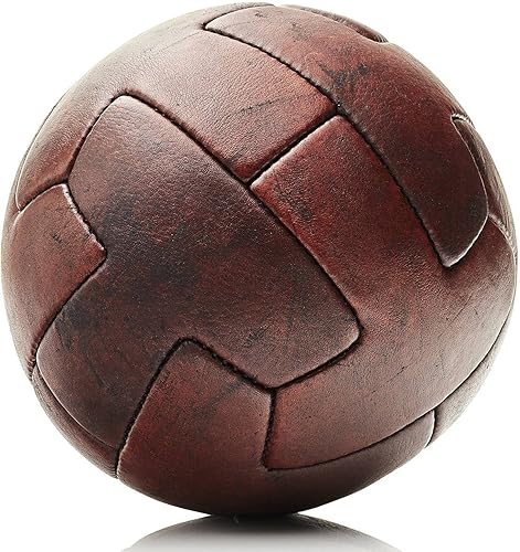 Miniatura 2 de Modest Vintage Player Retro Heritage Brown Cuero T Balón de fútbol
