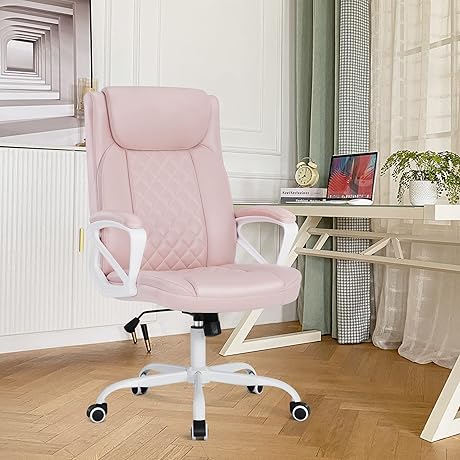 Misolant Girly Office Chair: Comfort and Style in One
