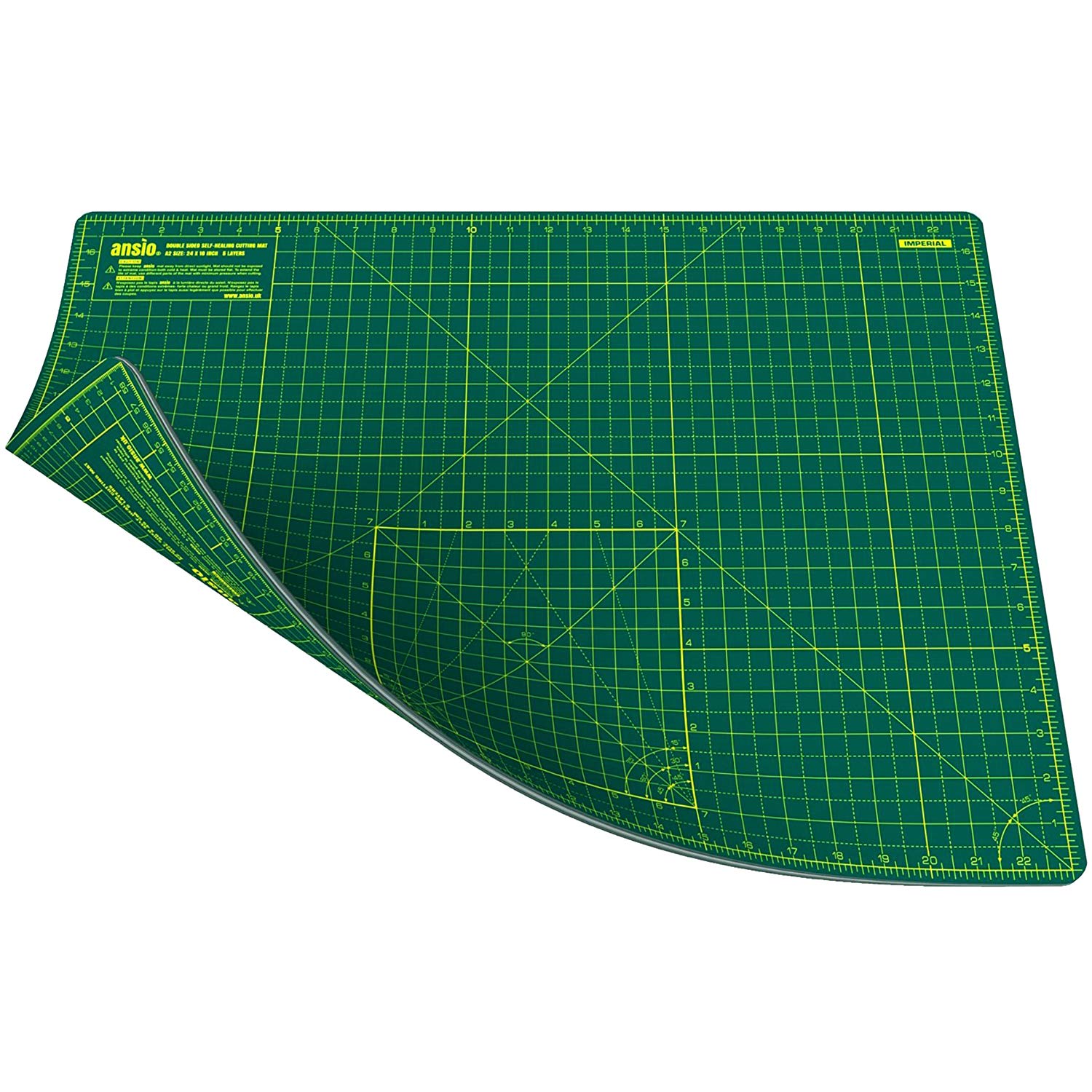 Buy ANSIO Craft Cutting Mat Self Healing A2 Double Sided 5 Layers Quilting, Sewing