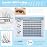 JIMIRE Natural Self Adhesive Eyelashes Wispy Pre Glued Lash Clusters No Glue Needed Press on Lashes Reusable Self Adhesive Lash Clusters Easy to Apply 9-12MM 108Pcs Pack
