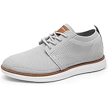 Men's KnitFlex Breeze Mesh Sneakers Oxford Lace-up Lightweight Casual Walking Shoes