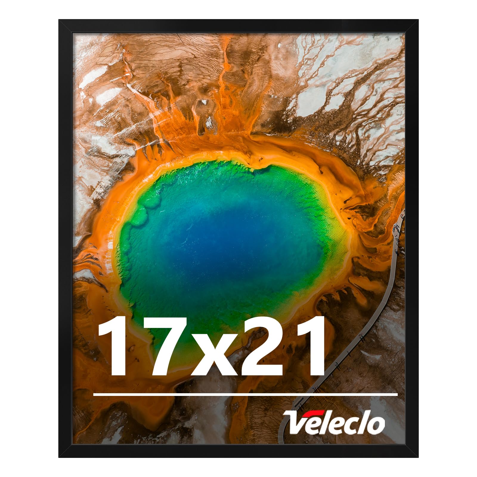 Photo 1 of Veleclo 17x21 Picture Frame for Wall Display, 17x21 Black Picture Frame with Shatter Resistant Plexiglass, Stable and Sturdy 17 x 21 Poster Frame for Wall Display, Handpicked Gift Collection, 1 Pack