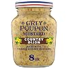 COUNTRY TIME Grey Poupon Country Dijon Mustard (8 oz Jar) (00054400000405)