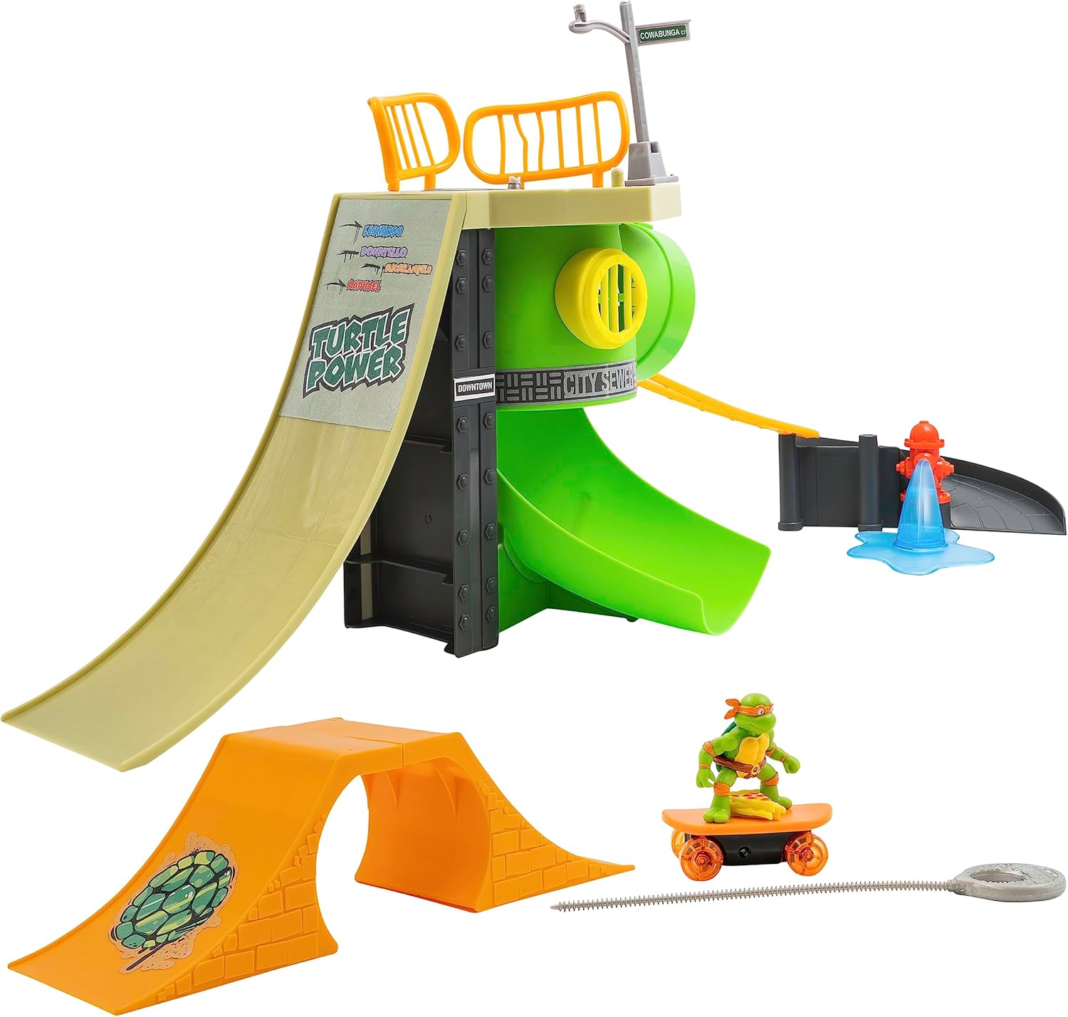 Teenage Mutant Ninja Turtles Turtle Madness Skate Park Turtle Madness Skate Park - Switch Kick Skater 3+