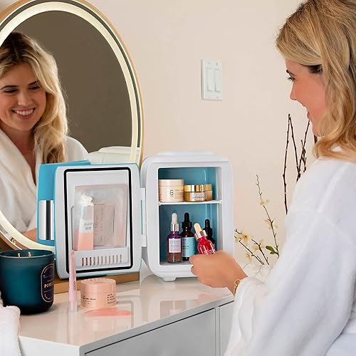 Miniatura 4 de Cooluli Mini nevera eléctrica enfriador y calentador 4Litros 6latas ACDC Portátil sistema termoeléctrico con exclusiva opción de banco de poder