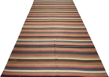 Turkish Kilim Rug, 11.1X4.9 ft, 338x146 cm, Area, Livingroom, Vintage Turkish Decorative Carpet,Handmade Red Brown Rug, Home Decor,