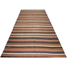 Turkish Kilim Rug, 11.1X4.9 ft, 338x146 cm, Area, Livingroom, Vintage Turkish Decorative Carpet,Handmade Red Brown Rug, Home Decor,