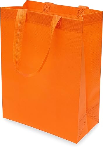 Miniatura 7 de Bolsas de regalo grandes  Paquete de 12 bolsas de regalo de tela reutilizables de arcoíris de colores surtidos con asas, bolsas de regalo para