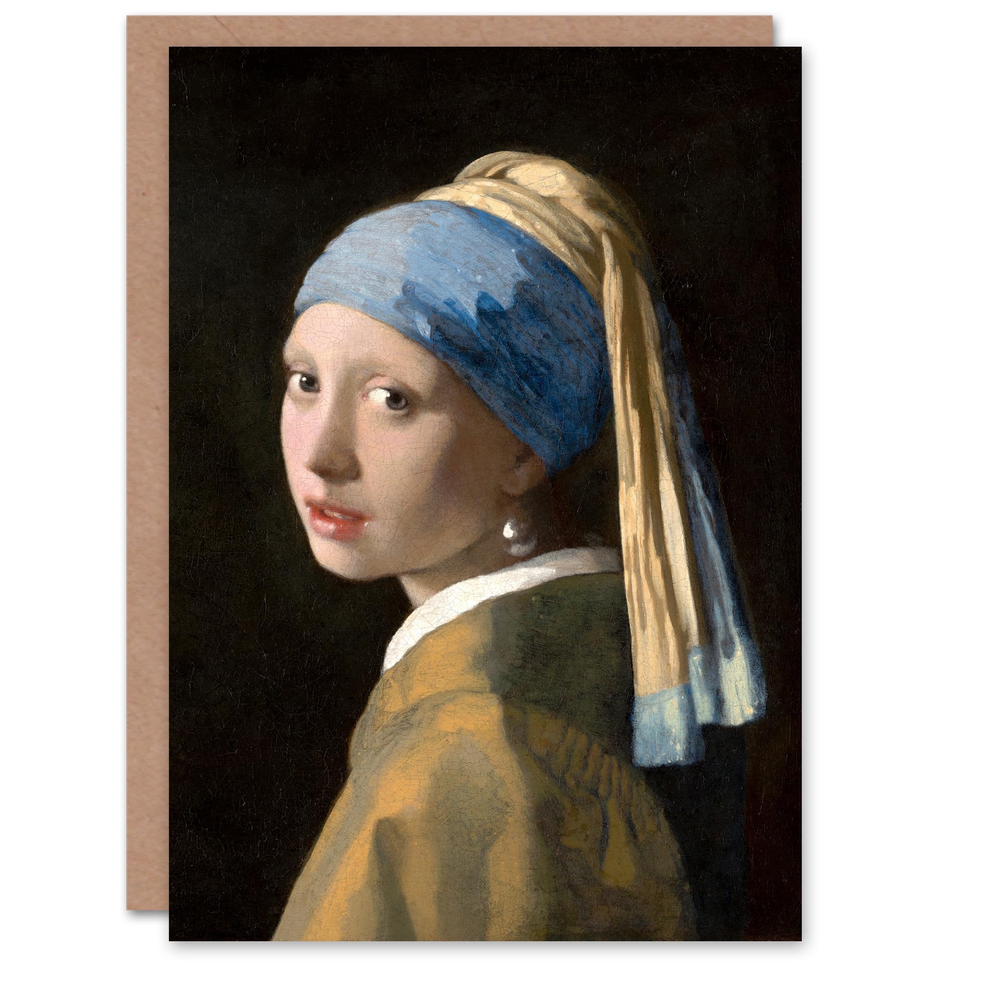Artery8 Johannes Vermeer Art Card Girl with a Pearl Earring
