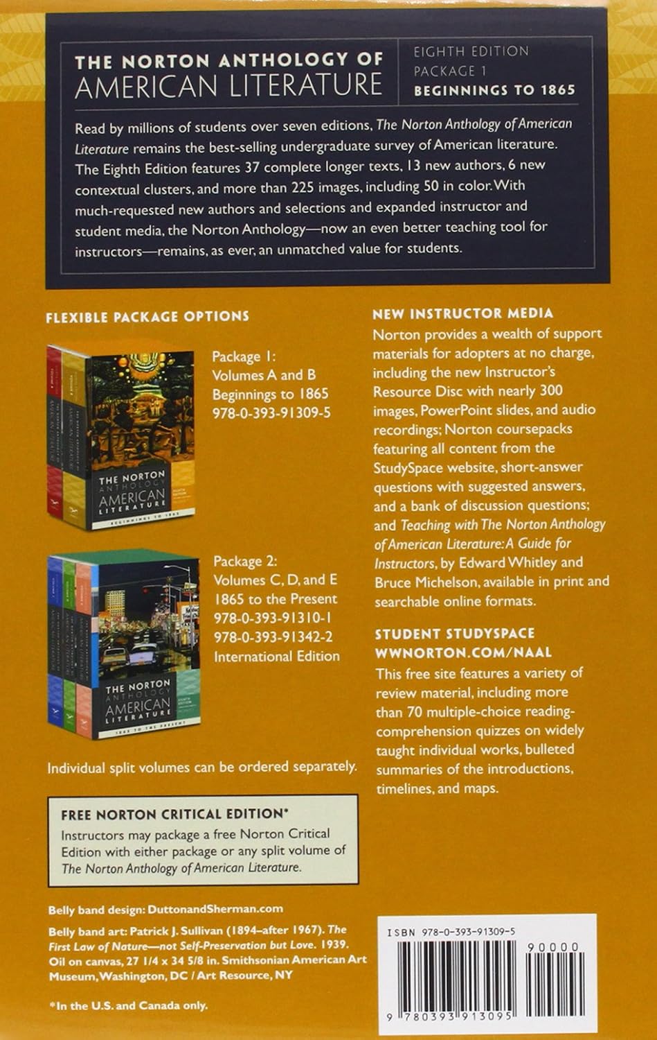 The Norton Anthology of American Literature, Vol. A & B