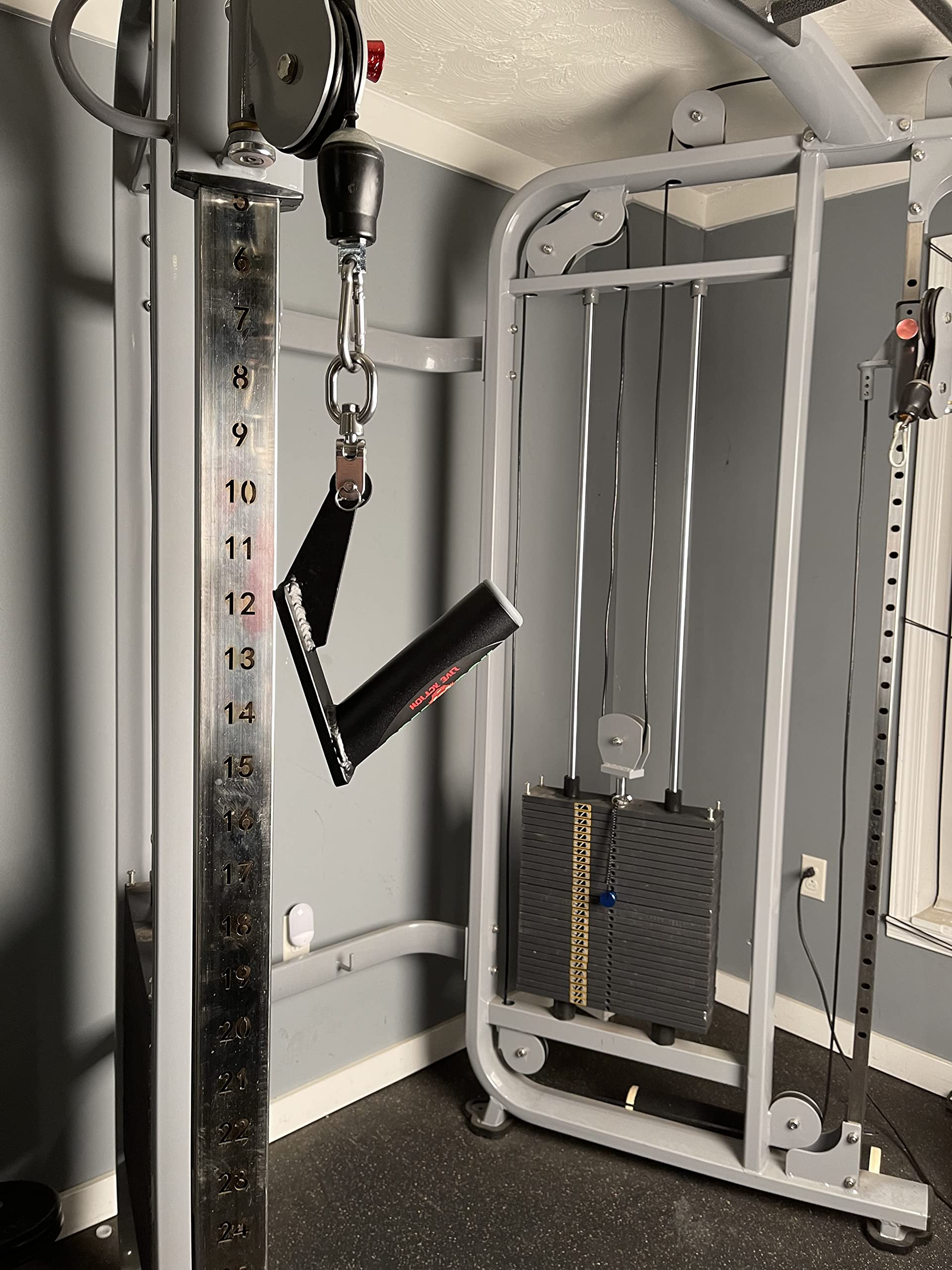 Jawbone Cable Row Handle (Bad Black)