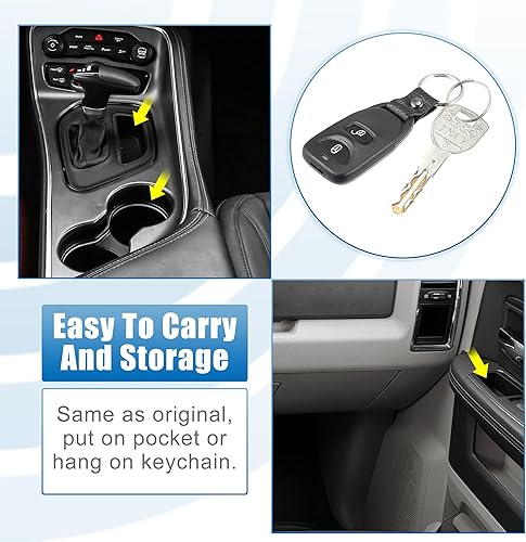 Miniatura 6 de X AUTOHAUX OSLOKA-320T OSLOKA-320T de 3 botones de entrada sin llave de control remoto llavero de proximidad para Hyundai Tucson 2005-2009 313.8MHz