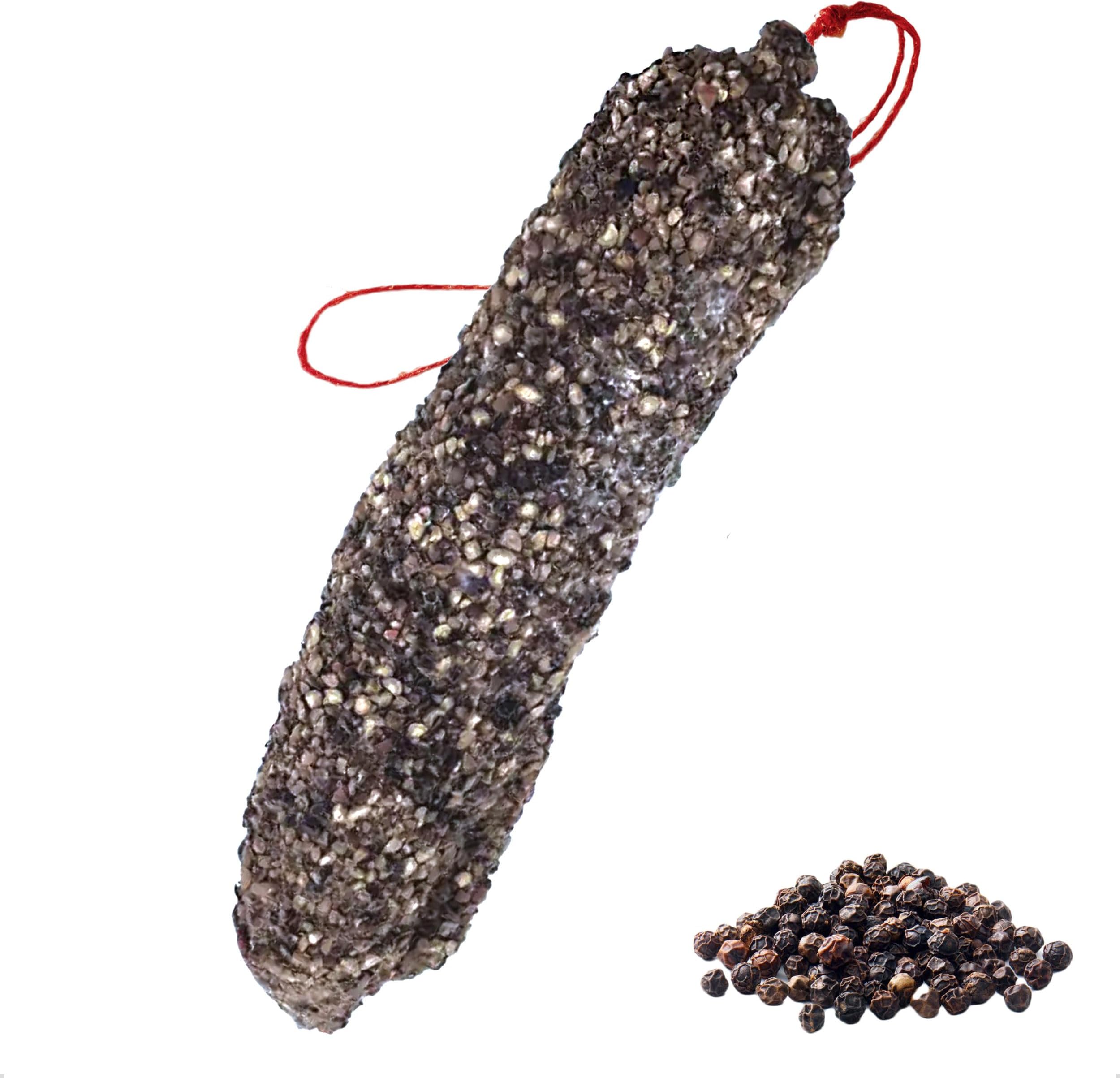 Black Pepper Saucisson From The French Alpes, Approx 170g