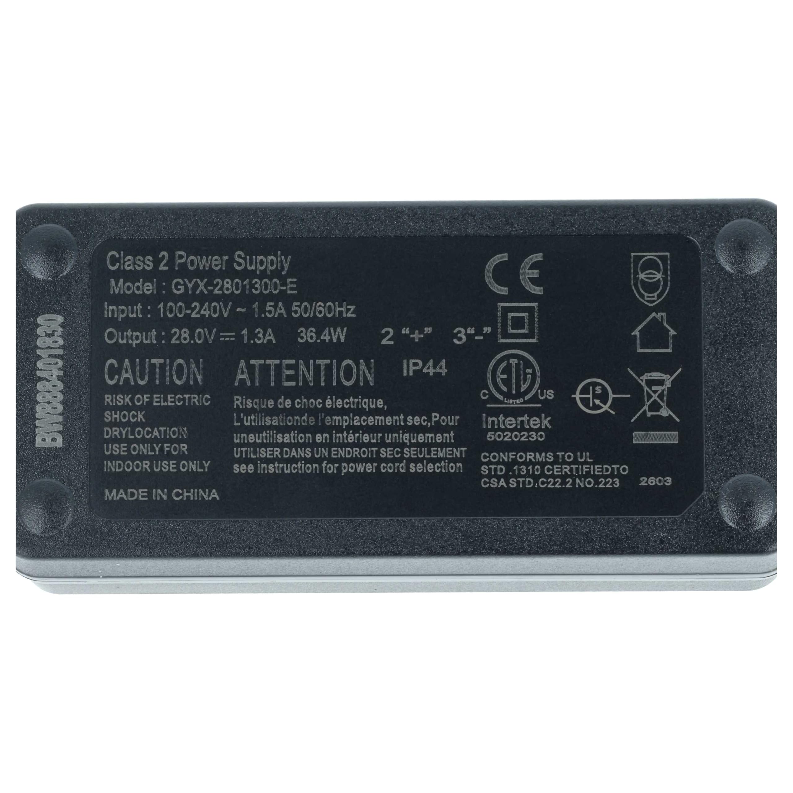 vhbw Fuente alimentación CA/CC reemplaza 5931636-01 para Robot cortacésped