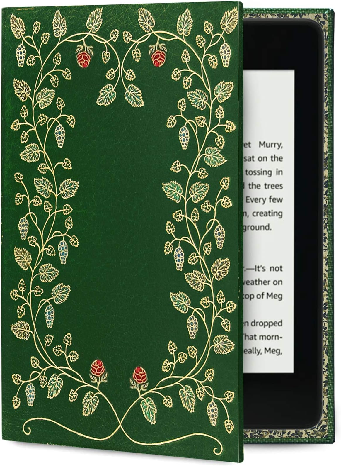 KleverCase Universal Book Cover for eReader Devices with 6 to 6.8 Inch Screen or 7.5 to 5.1 Inches in Size. Works with kobo, Nook, Kindle, Kindle Paperwhite, Sony, storytel and More.
