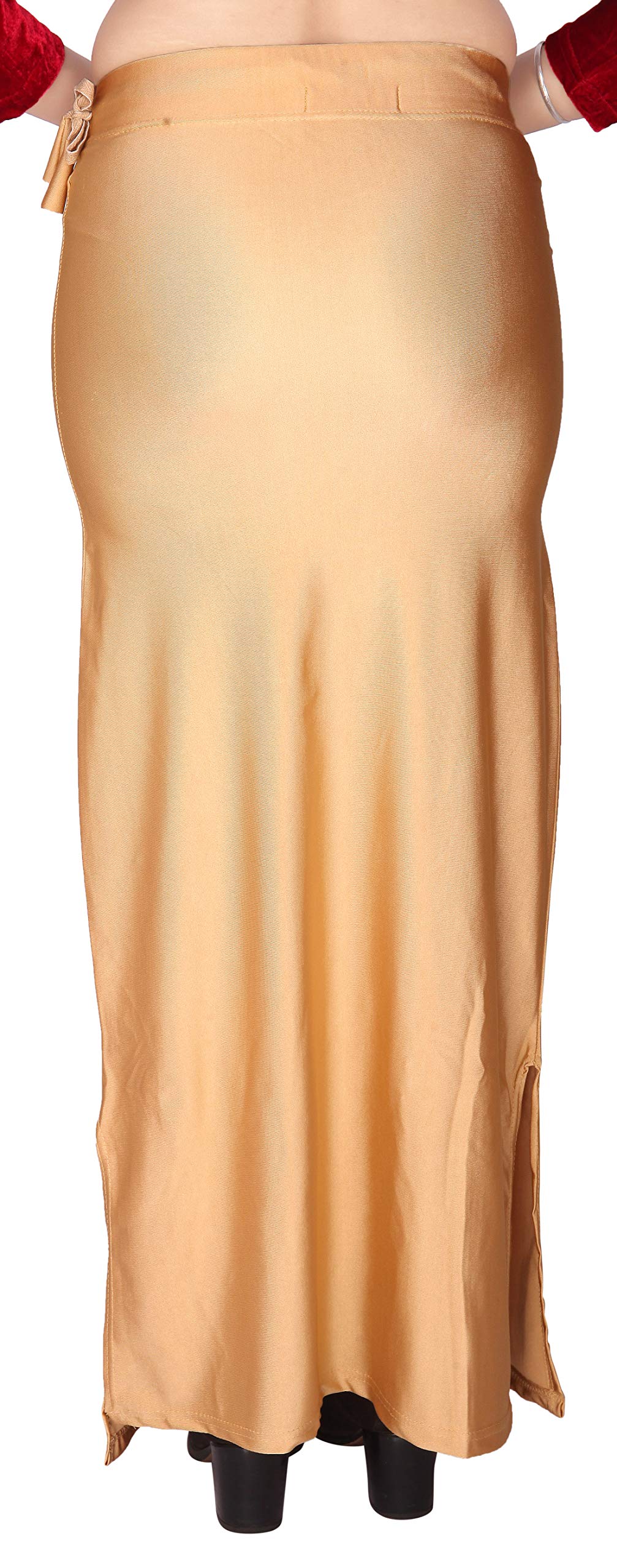 YMS Women's Dark Gold Saree Shapewear Petticoat XL 2