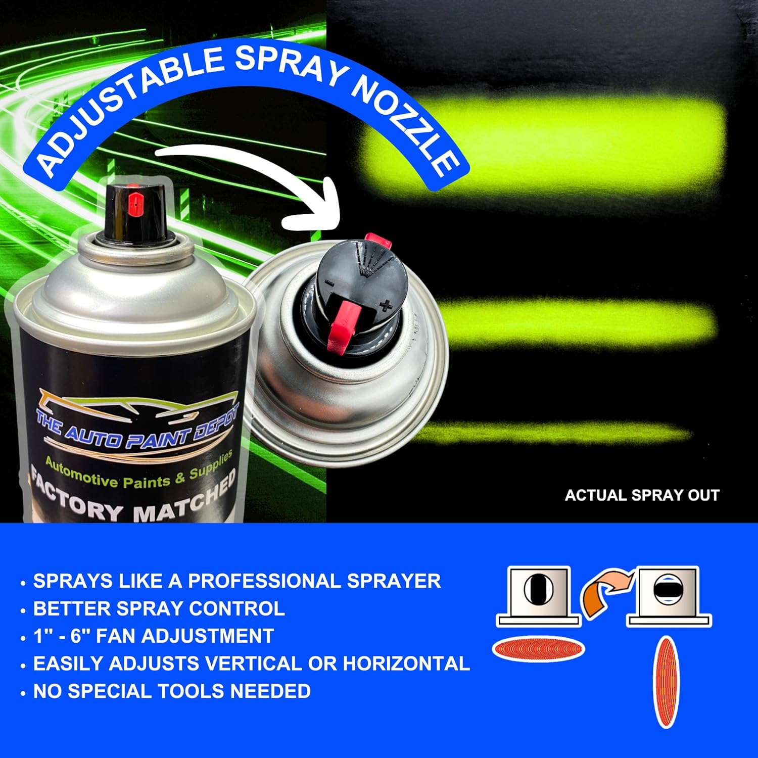 Auto Paint Depot Touch Up Paint for Mercedes-Benz-Black 040 (All Years, All Models) Aerosol Spray with Clear Coat