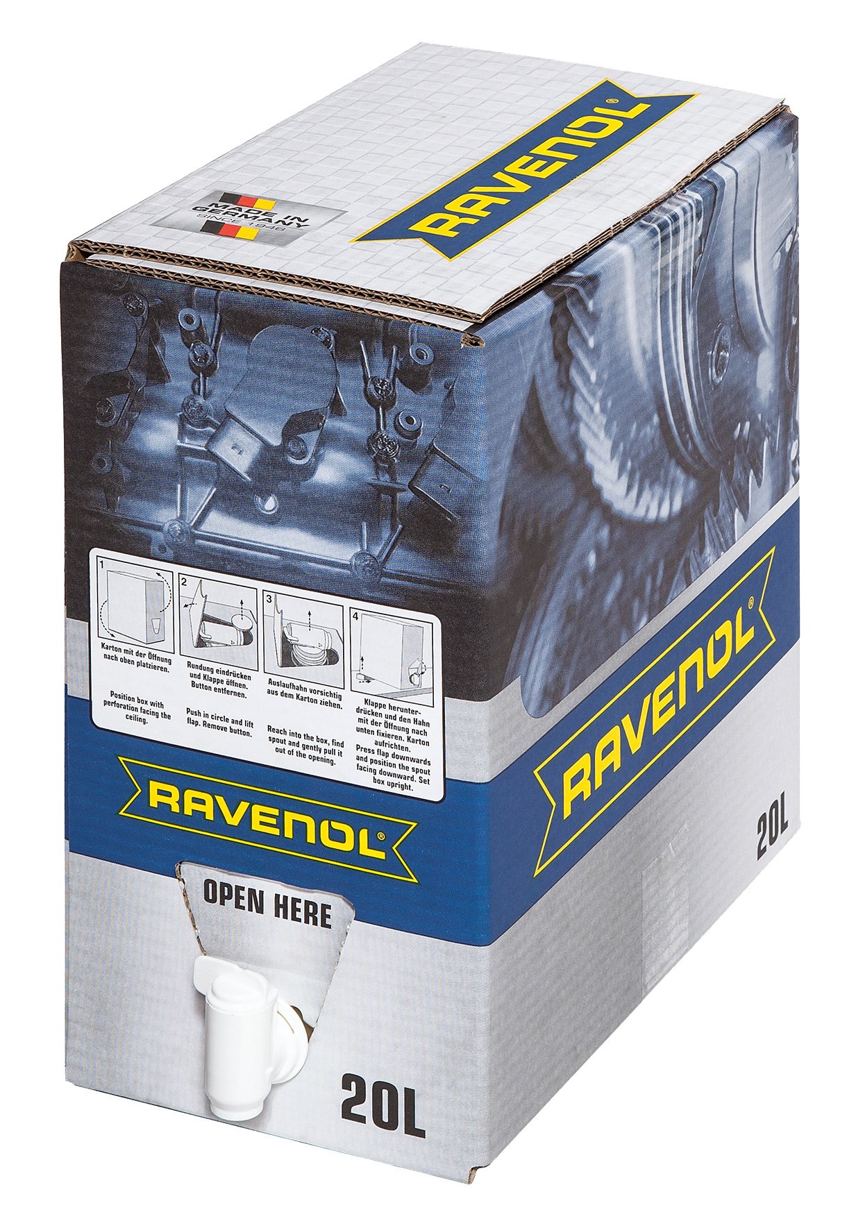 9,61€/l Ravenol ATF 6HP Fluid 13 Ltr Automatikgetriebeöl Für