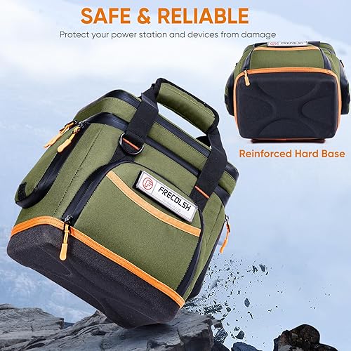 Miniatura 3 de Estuche de transporte de viaje de doble capa para Jackery Explorer 300240160 Bolsa de almacenamiento portátil para central eléctrica con parte