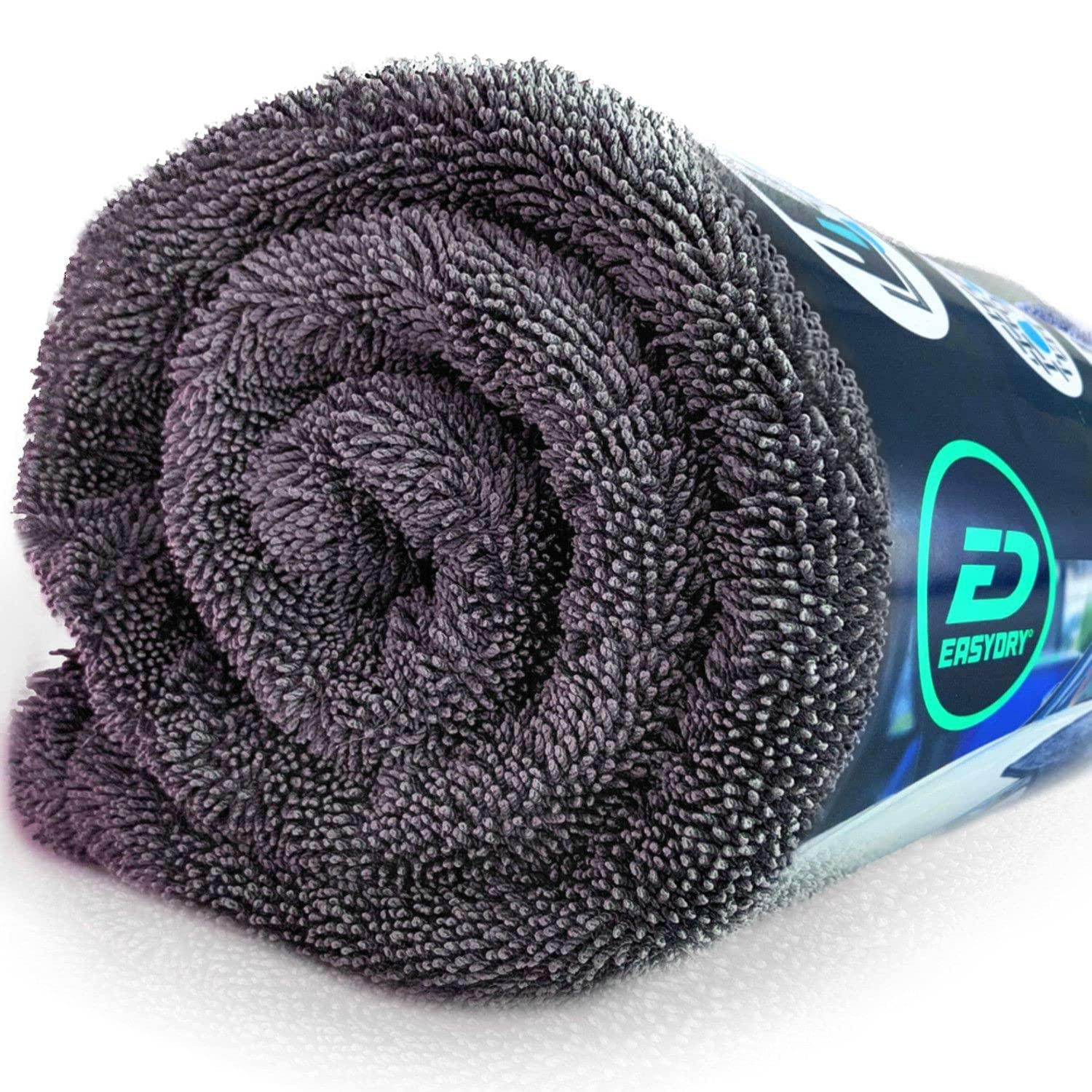 EasyDry® Auto Trockentuch 40x40cm Poliertuch Fusselfrei Saugstark Streifenfrei Mikrofasertuch Microfaser Tücher + Aufbewahrungstasche