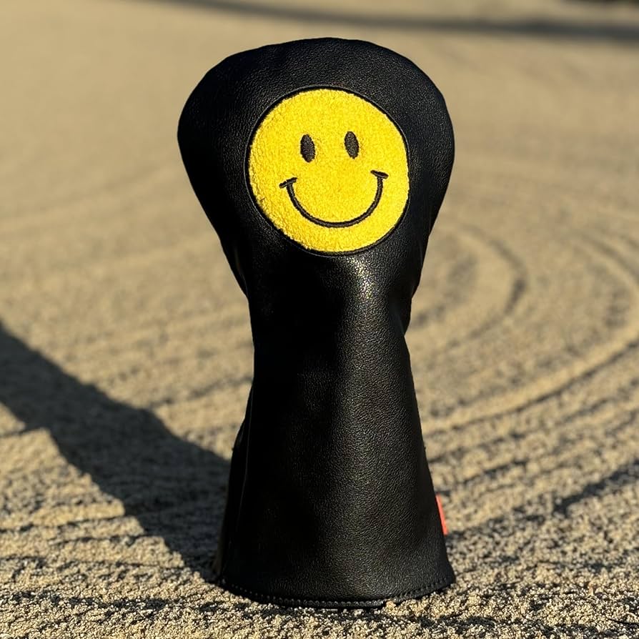 ⭐︎happy smile⭐︎ Funny Happy Smile Emoji Driver Headcovers - Smiley Face Club