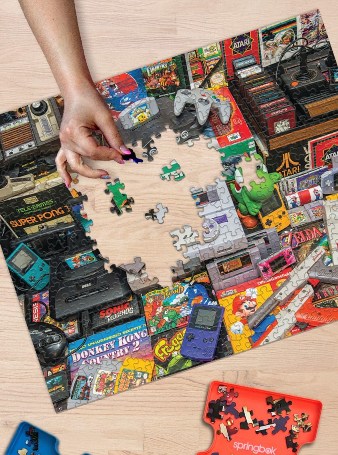 Amazon.com: Springbok's 1000 Piece Jigsaw Puzzle Gamer's Trove