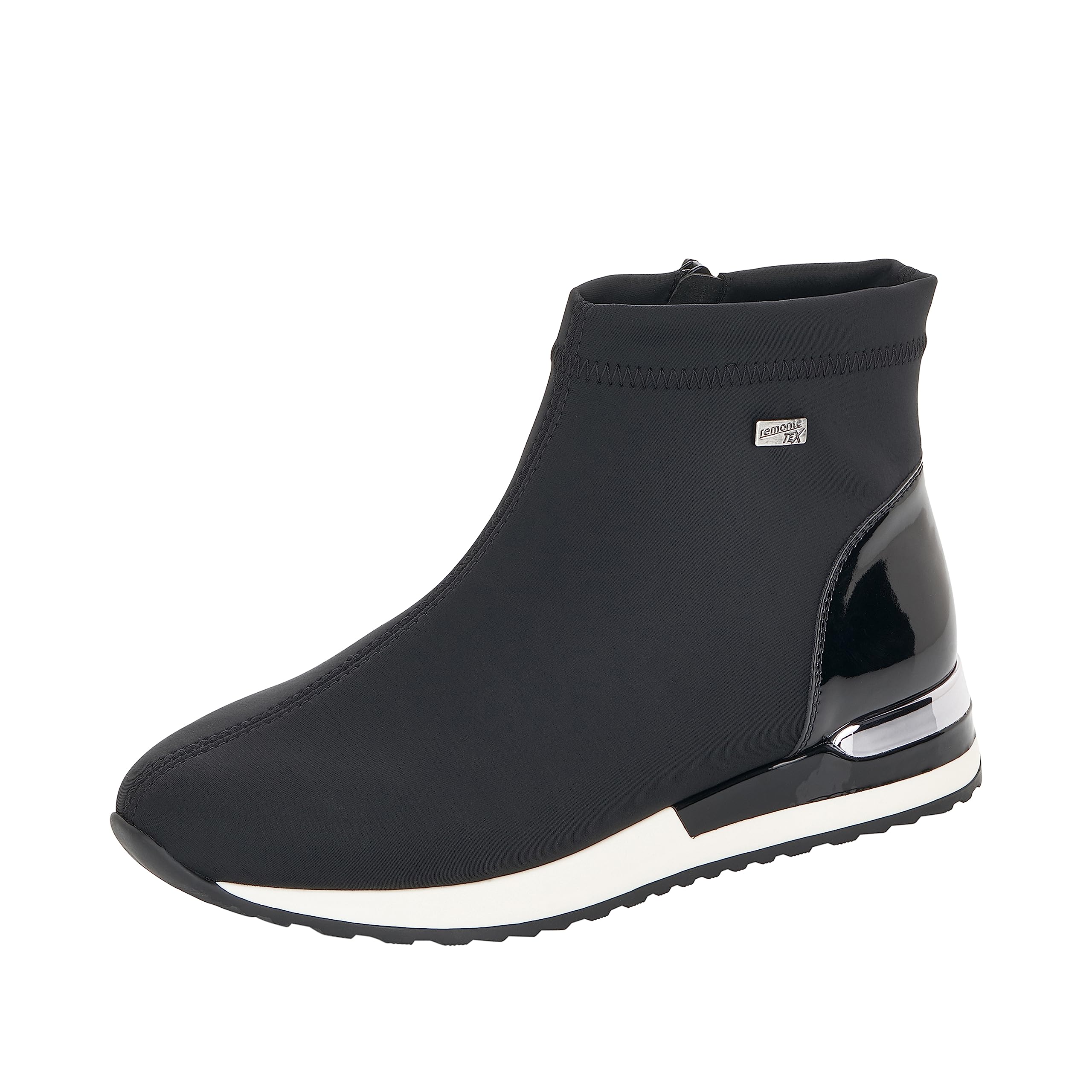 Remonte R2571 Women’s Fashion Boot, Nero/Schwarz/02, 4 UK