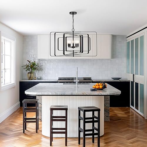 Miniatura 7 de Untrammelife Lámpara colgante de 4 luces