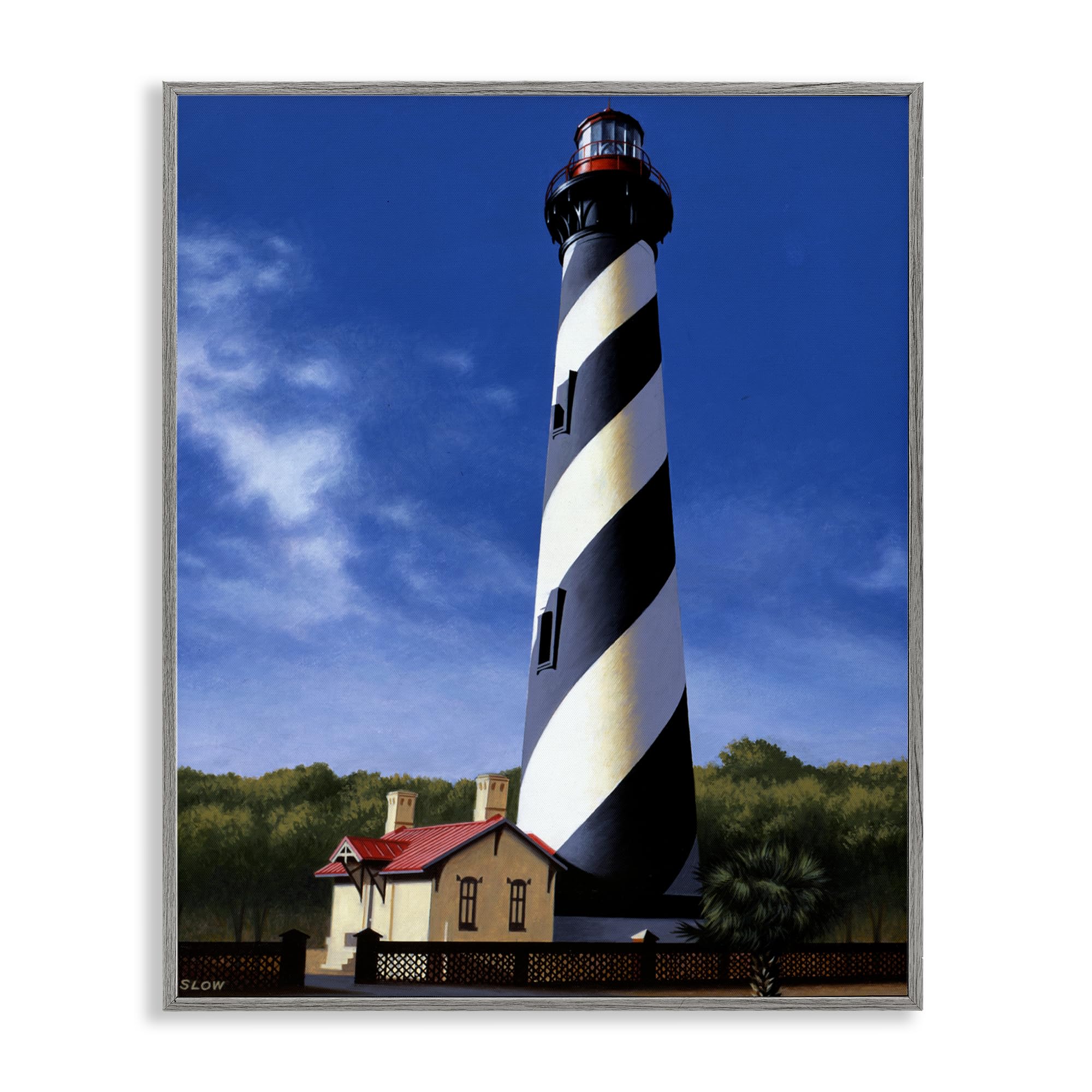 'St. Augustine Lighthouse'| Framed Giclee Art