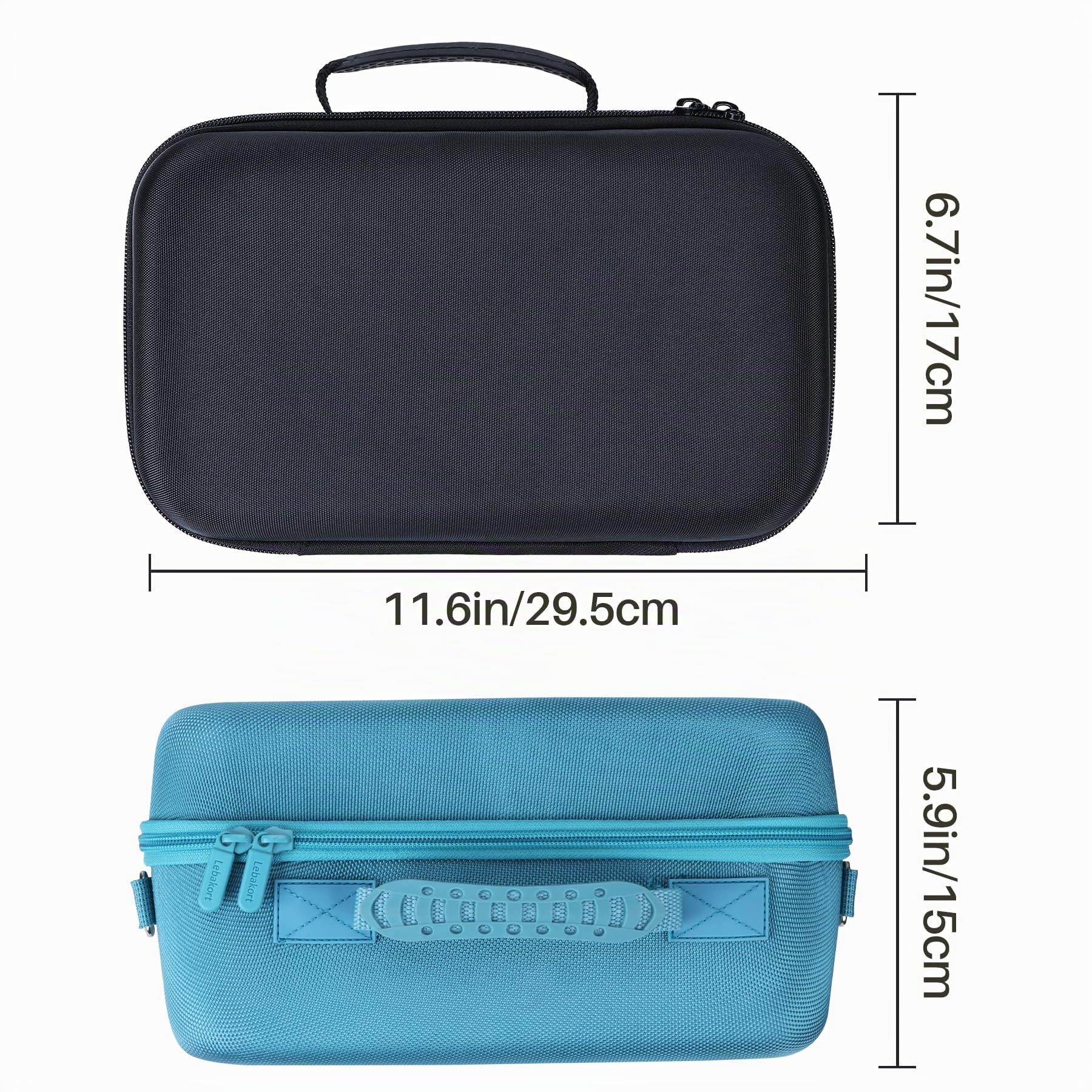 Lebakort Duro Caja Estuche Funda para Bose SoundLink MAX Altavoz portátil Gran Altavoz Bluetooth Resistente al Agua (Estuche Negro)