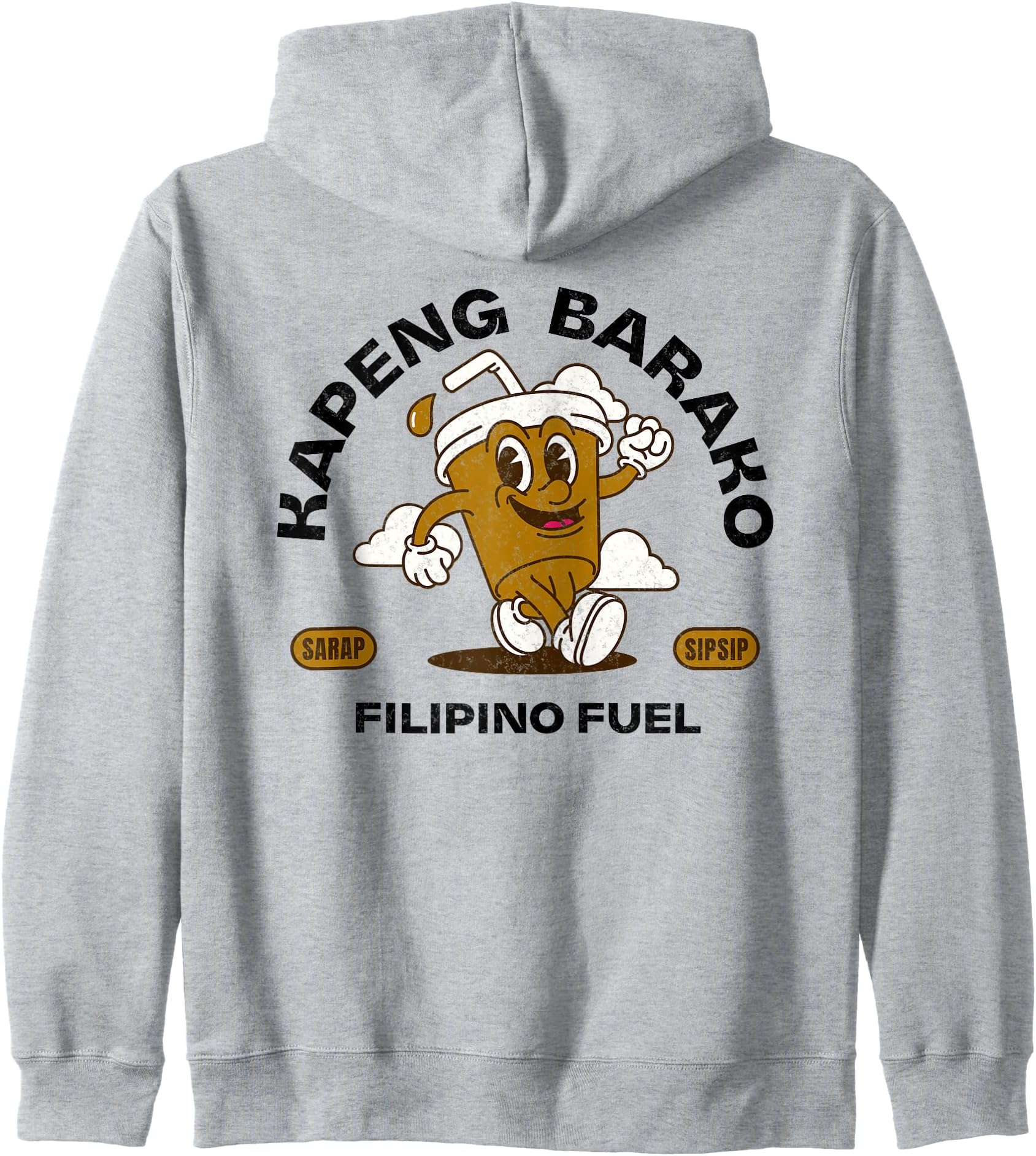 Kapeng Barako Filipino Coffee Funny Philippines Filipina Zip Hoodie