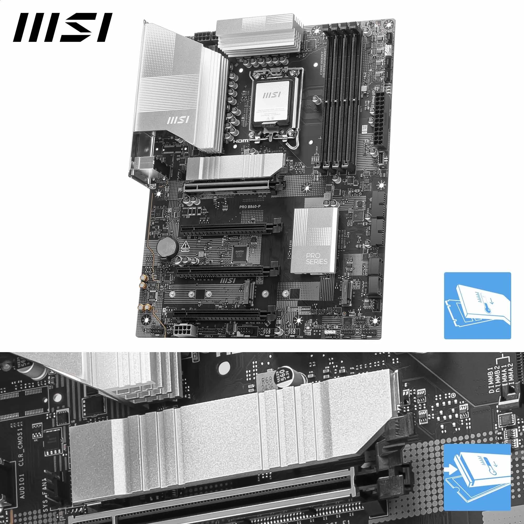 Cartes mères Facteur de forme Micro ATX Socket AM5