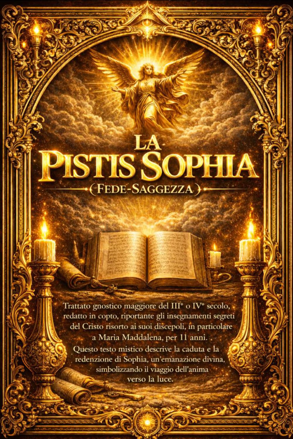La Pistis Sophia: Rivelazioni gnostiche di Gesù Cristo sulla Sapienza divina, sui misteri celesti e sulle gerarchie spirituali, sulla caduta ... attraverso la conoscenza divina verso