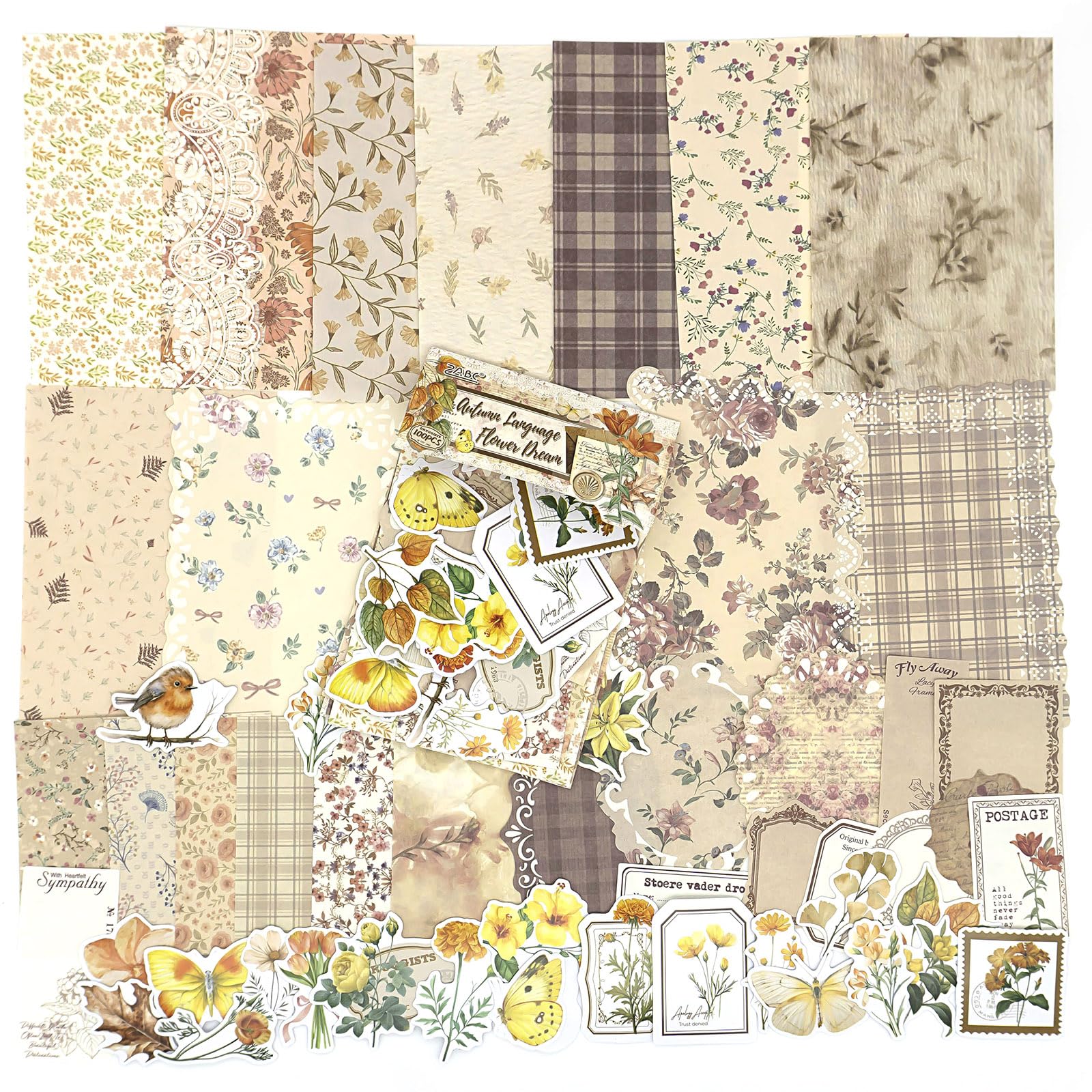 OKUPAN Scrapbook Kit - 400 Paper & Stickers -10 OKUPAN Scrapbook Kit - 400 Paper & Stickers -10