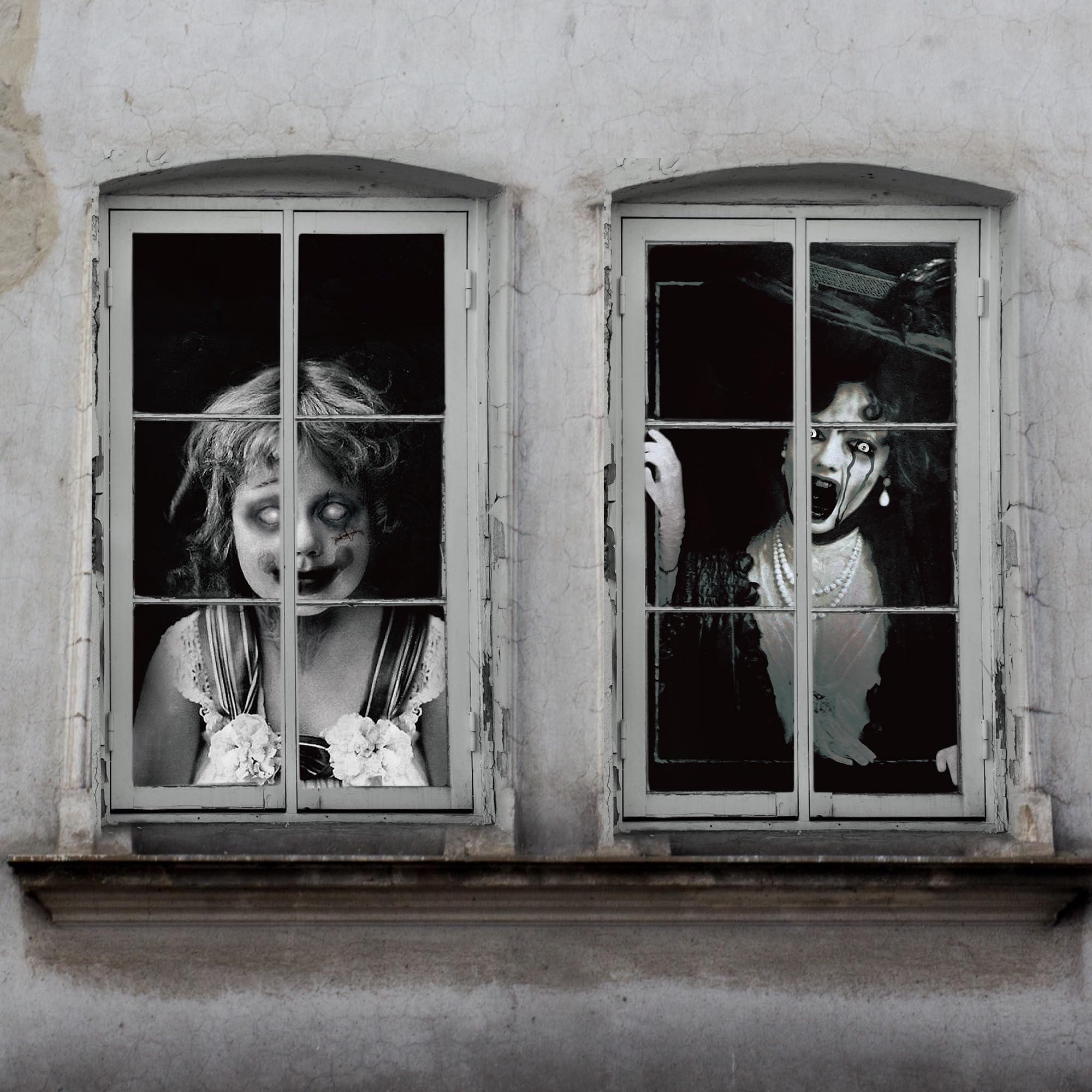 Produktbild von Get Halloween Deko Fenster Vorlagen Gruselig PNG - Halloween Deko Garten