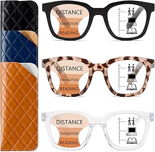 Progressive Blue Light Blocking Reading Glasses