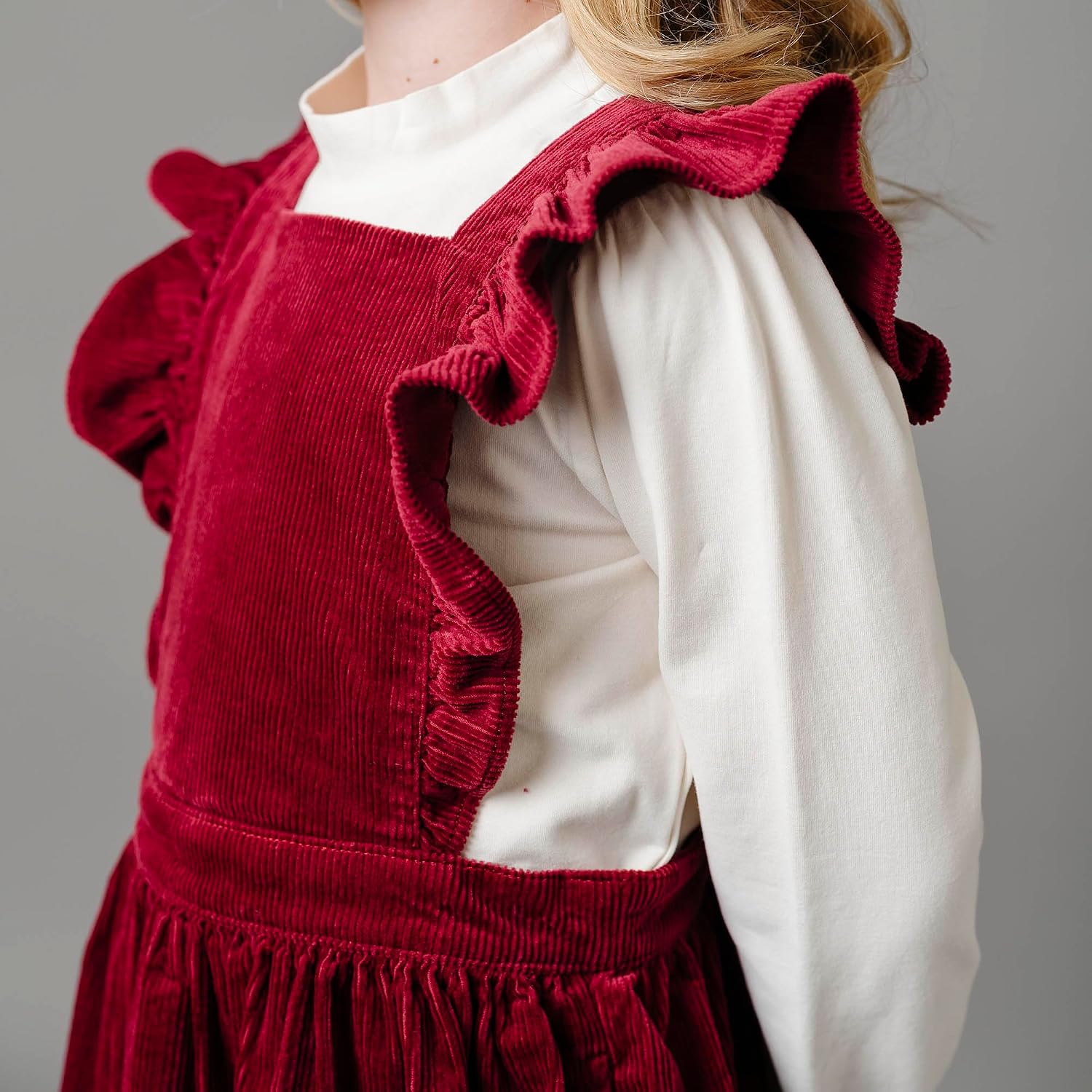 Ruffled Apron Dress