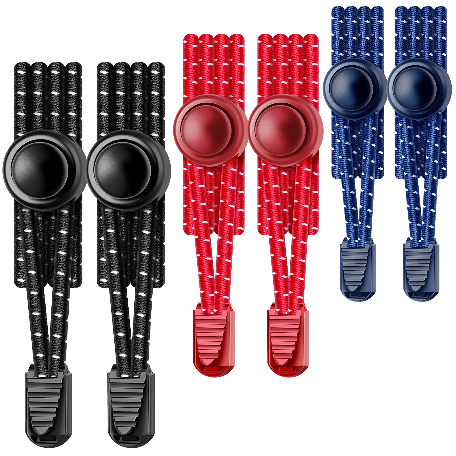 UpUGo Elastic Shoe Laces, No Tie Shoe Laces for All Ages, One Size Fit All