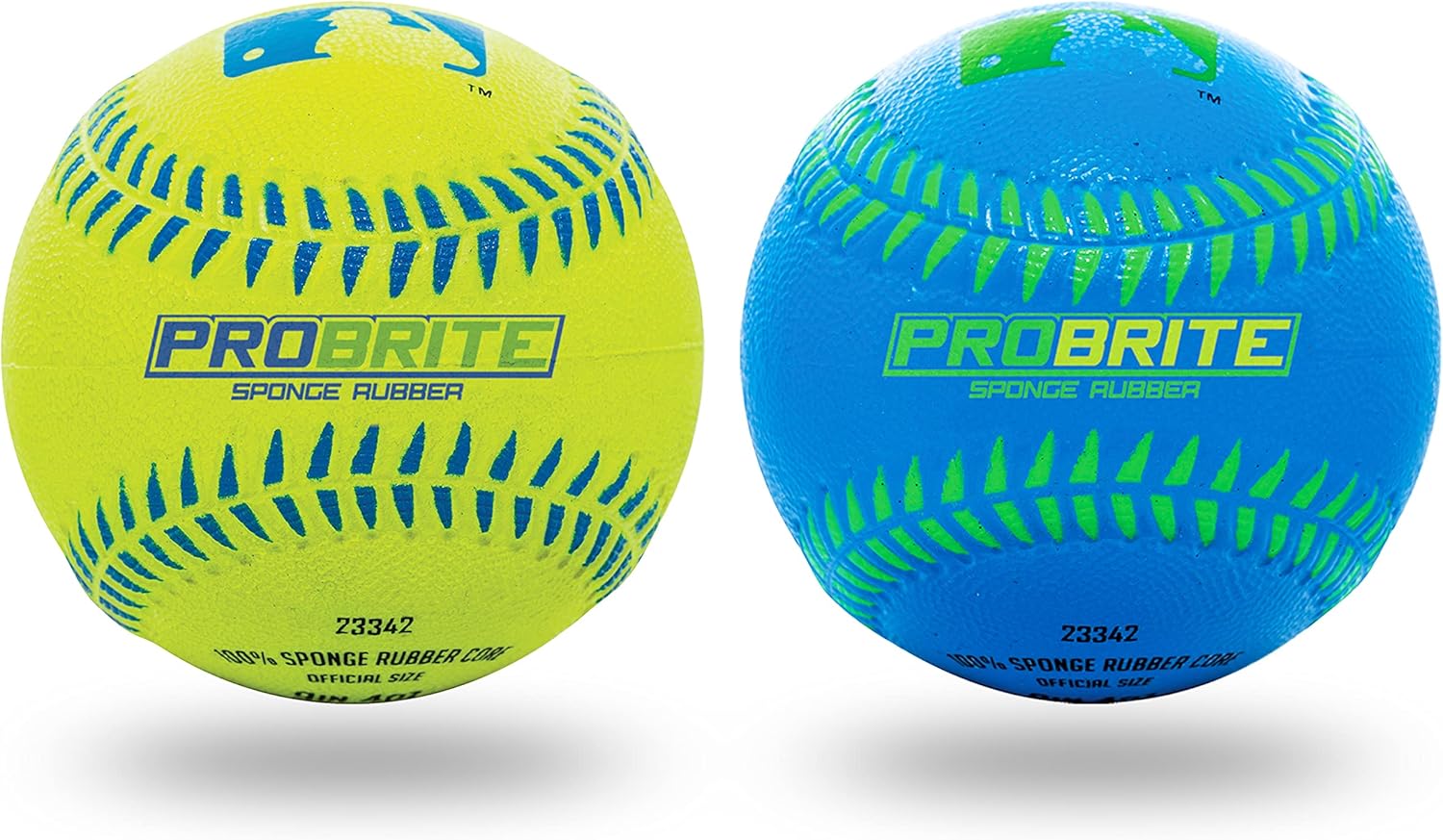Franklin Sports - Pro Brite - Neon Rubber Teeball - MLB - Youth Tball - Baseball + Softball - Indoor & Outdoor Use : Everything Else
