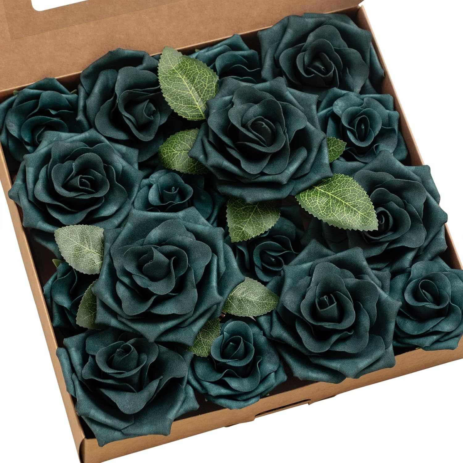 Ling's Moment Artificial Flowers Avalanche Rose Fake Foam