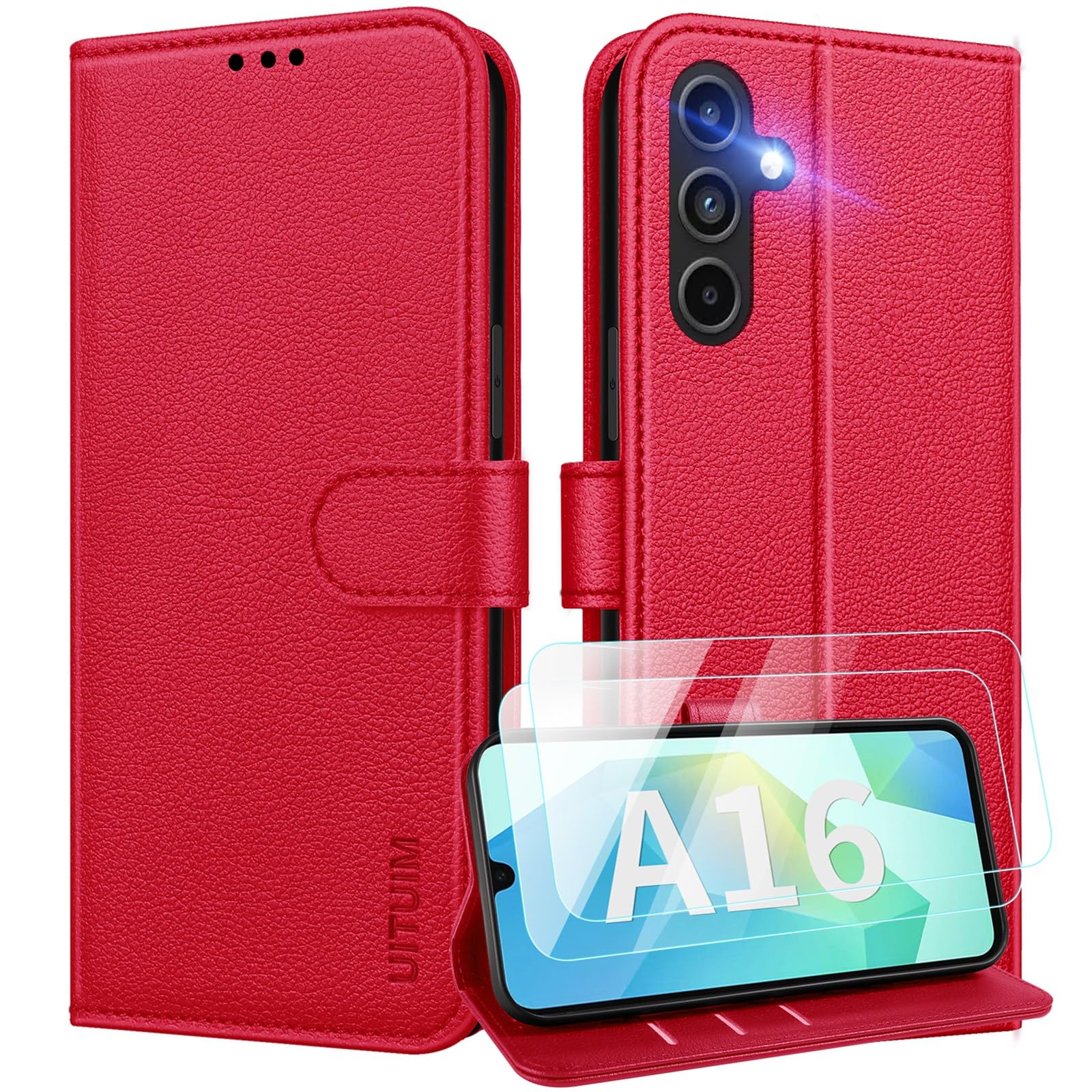Asuwish Cover per Google Pixel 4 con Pellicola Vetro Temperato Vetrino