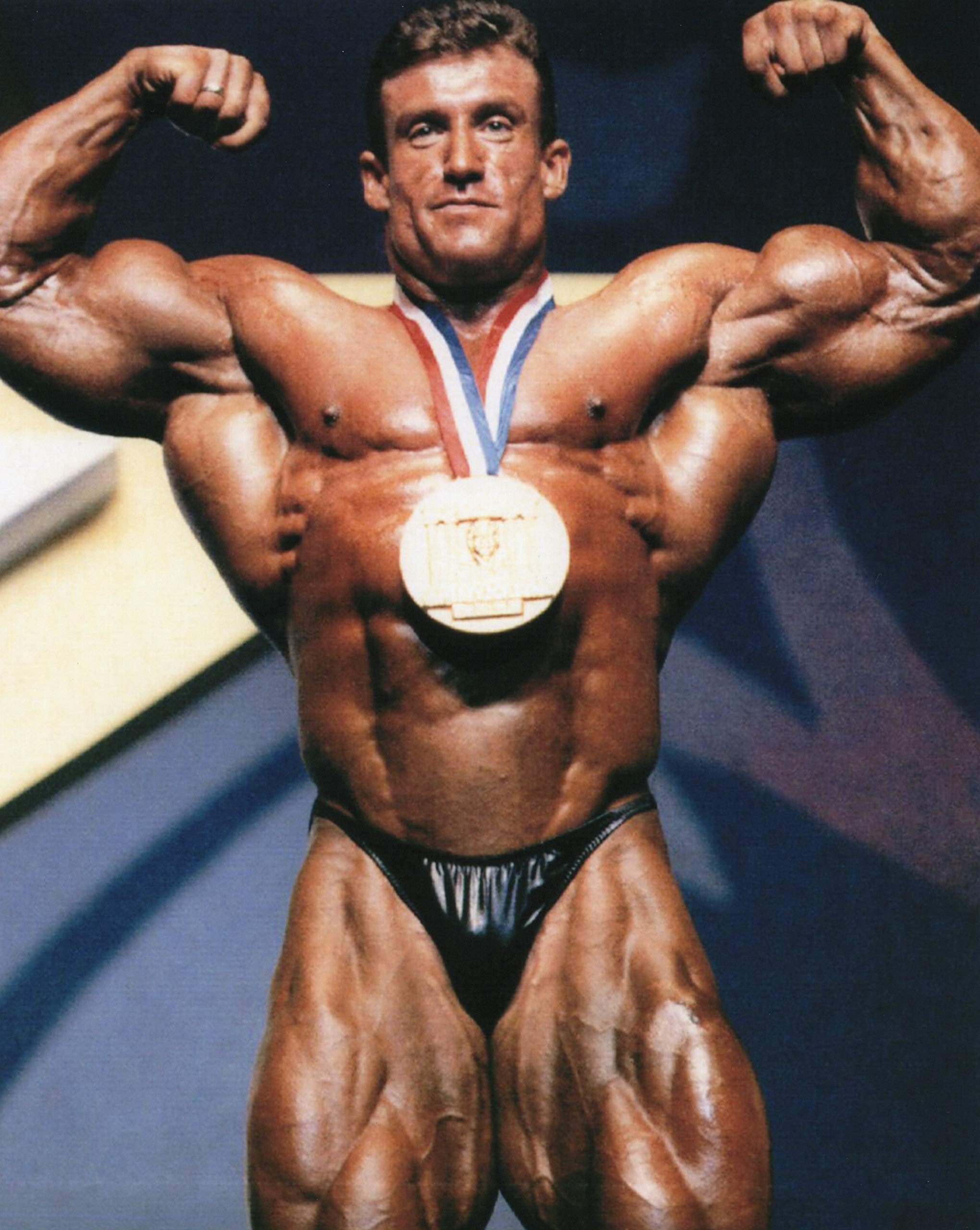 DORIAN YATES BODY BUILDING MR. OLYMPIA 8X10 SPORTS ACTION PHOTO (QQ)