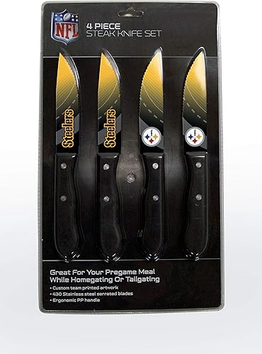 Miniatura 3 de sportsvault Cuchillos para carne unisex para adultos de la NFL