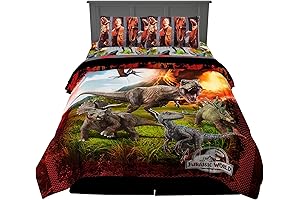 Jurassic World Bedding: Super Soft Microfiber Comforter and Sheet Set