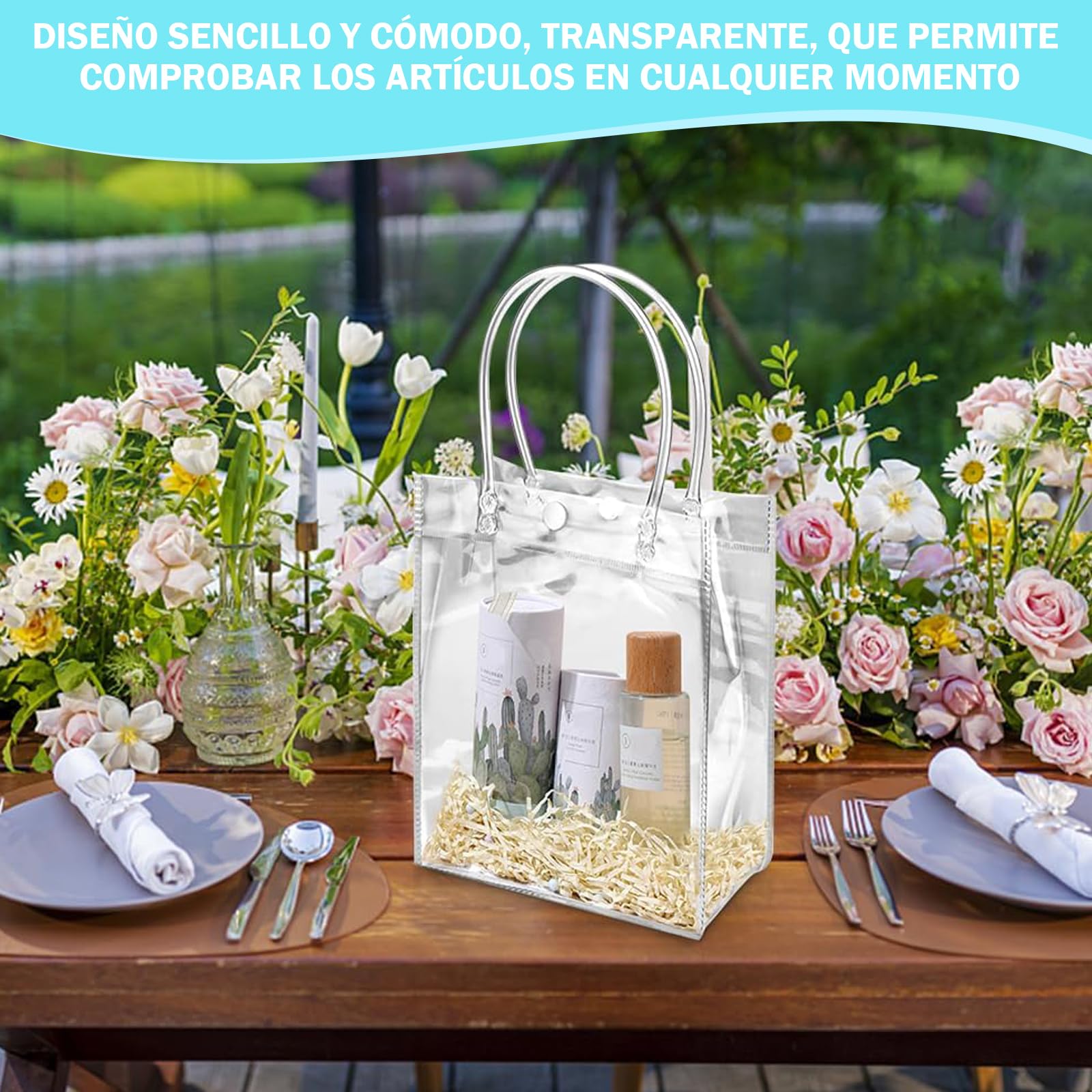 Bolsas Transparentes Para Dulces 20 Bolsas De Pvc Transparente