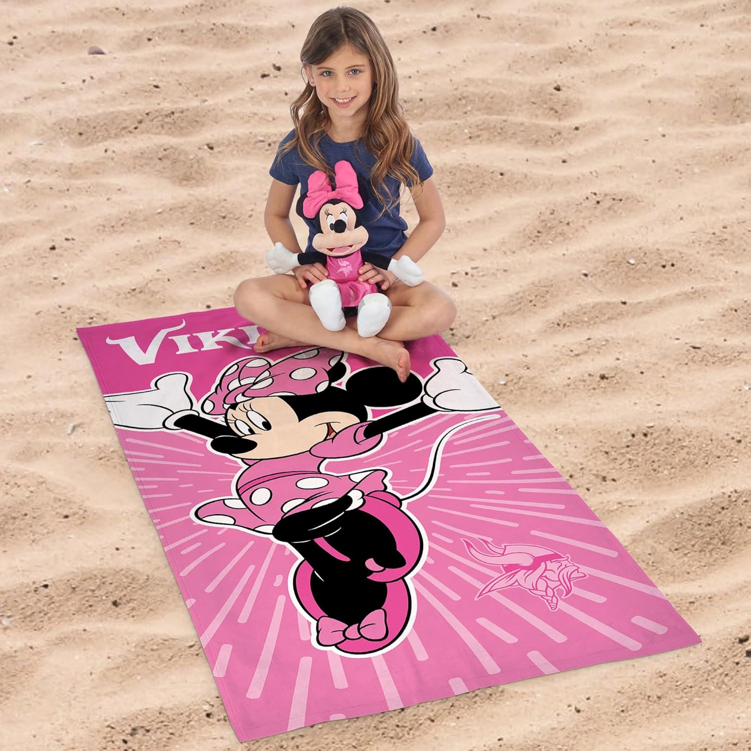Northwest NFL Unisex-Adult Character Hugger Pillow and Beach Towel Set